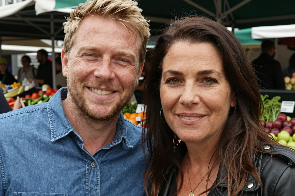 Premier rendez-vous à Mainvilliers Deux célibataires qui discutent sur un marché à Mainvilliers