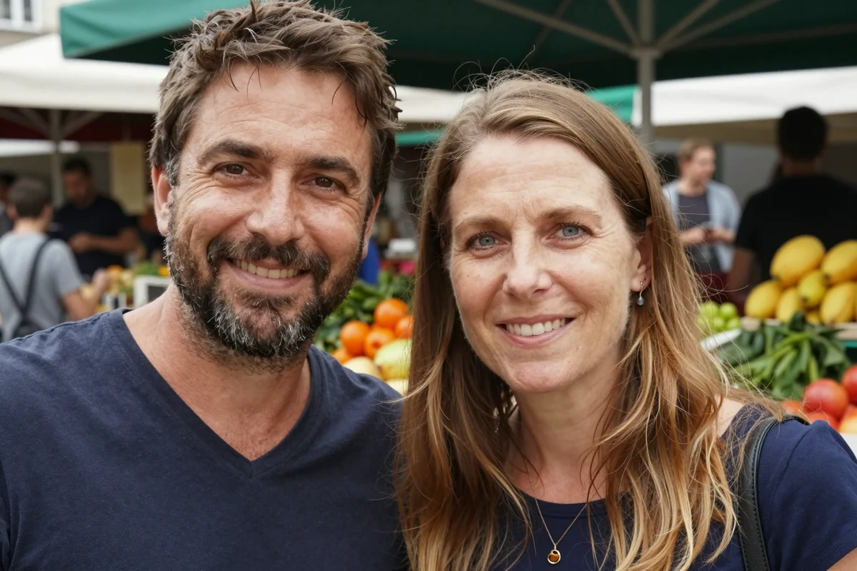 Premier rendez-vous à Dembeni : un homme et une femme sur un marché