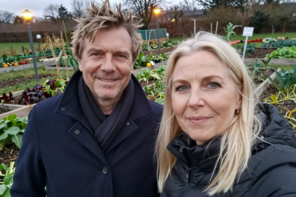 Deux célibataires qui discutent à la campagne près de chez soi