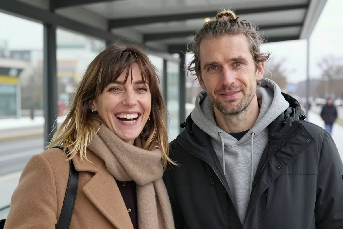 Premier rendez-vous à Borgo Deux célibataires qui discutent dans une rue du centre à Borgo