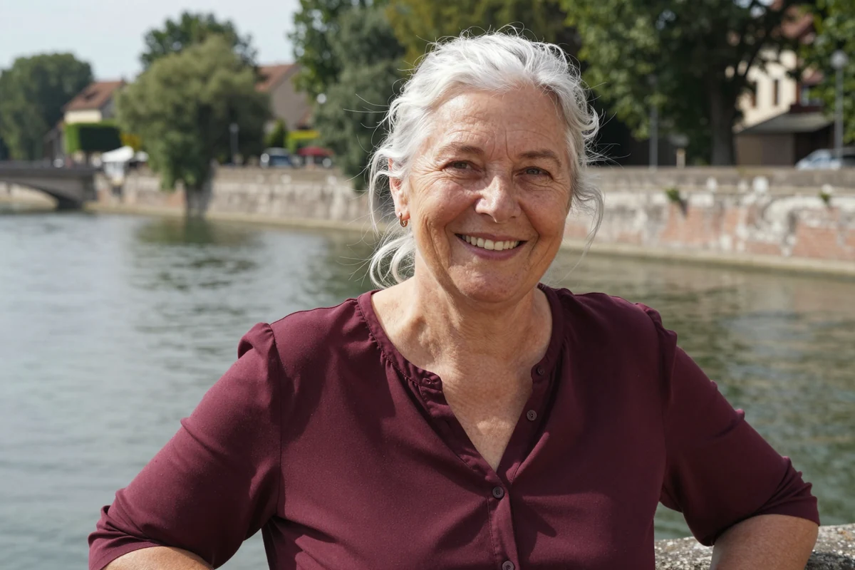 Célibataire, la soixantaine Une femme célibataire d'une soixantaine d'années