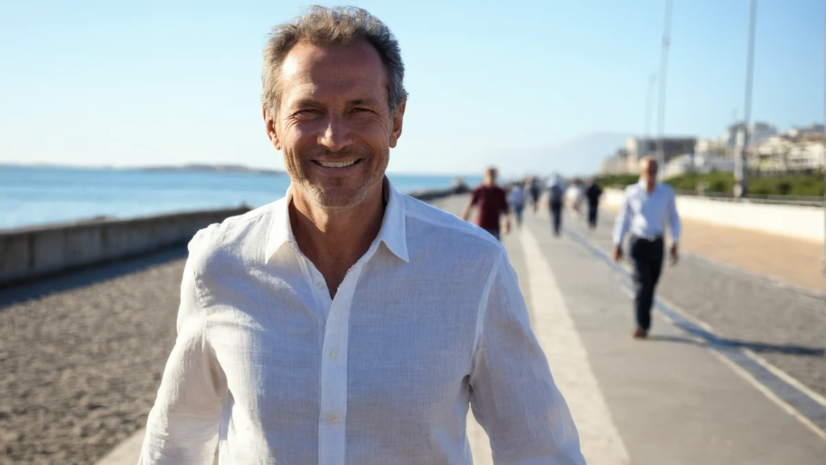 Célibataire, la soixantaine Un homme célibataire d'une soixantaine d'années